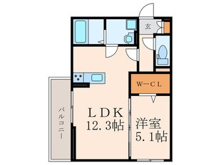 Hau　oli　Residenceの物件間取画像